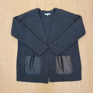 Madewell Grey Merino Wool Cardigan
